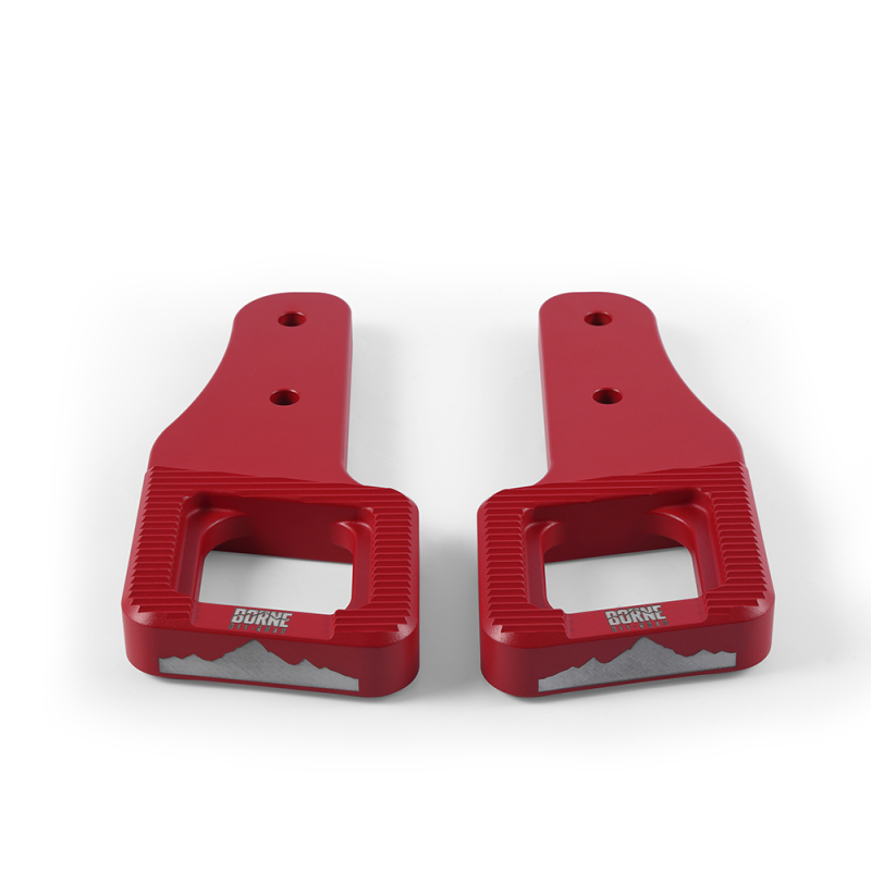 Ford Raptor Tow Hook - Borne Off-Road - Billet - Red - `17-`27